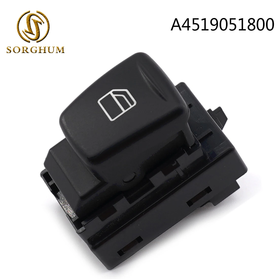 

SORGHUM Electric Power Window Lifter Control Single Switch Button A4519051800 For Smart 451 For two Cabrio 2007-2019