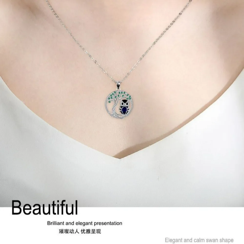 Ожерелье с милым круглым животным подарок самостоятельно дочери другу