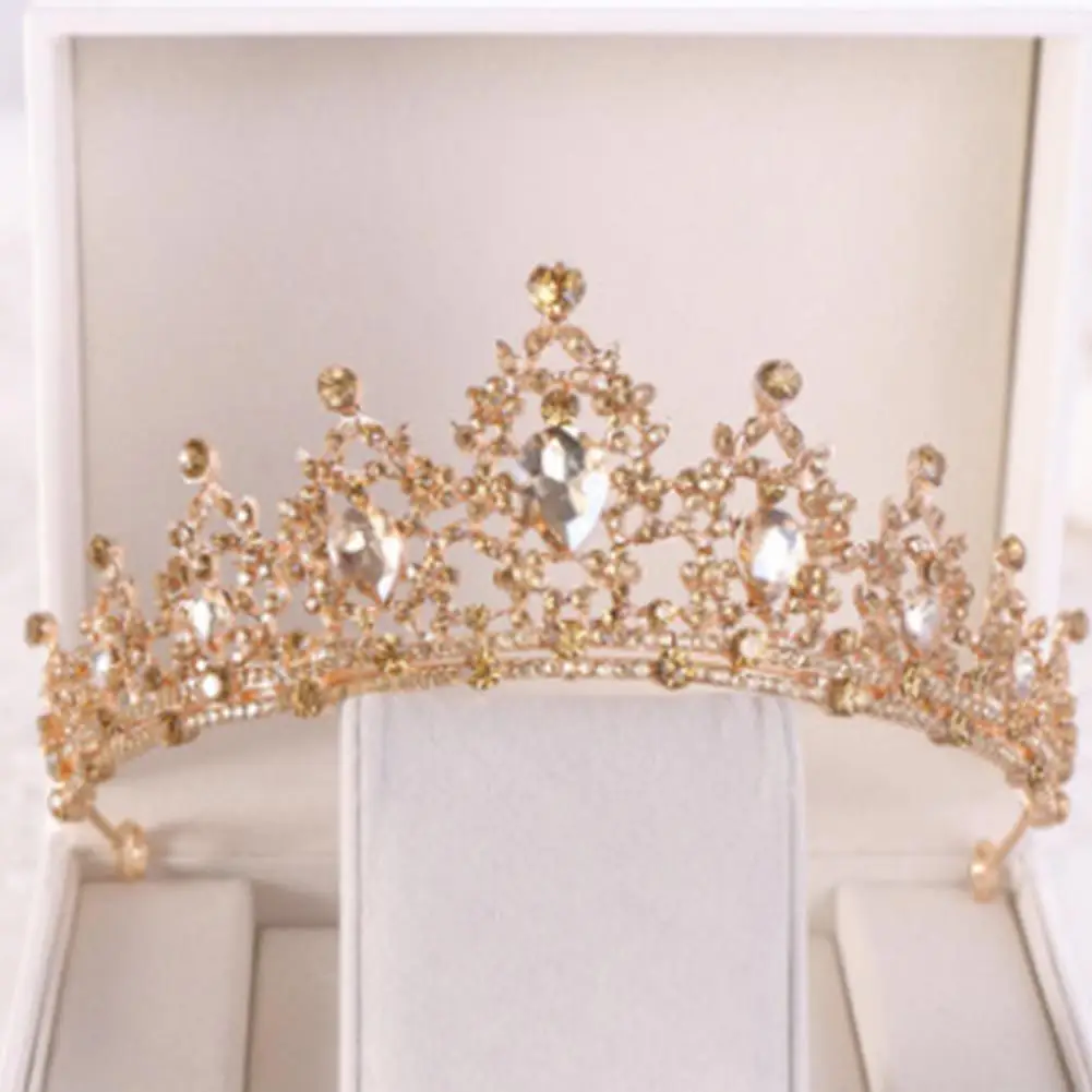 Ювелирные изделия популярная бижутерия Хрустальная корона тиара повязка на