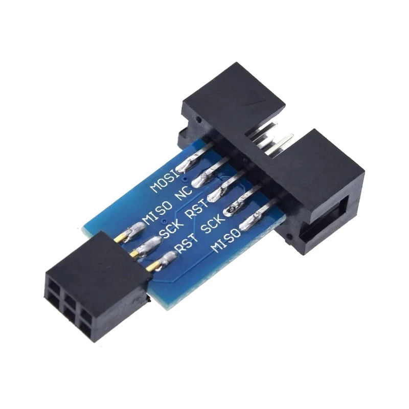 10-контактная 6-контактная плата адаптера + USBASP USBISP AVR программатор USB ATMEGA8 ATMEGA128