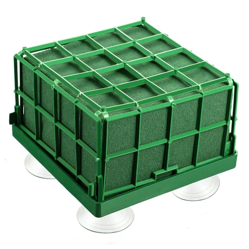 

1PC Square Flower Mud With Suction Cup Floral Centerpiece Arrangement DIY Wedding Decoration Supplies