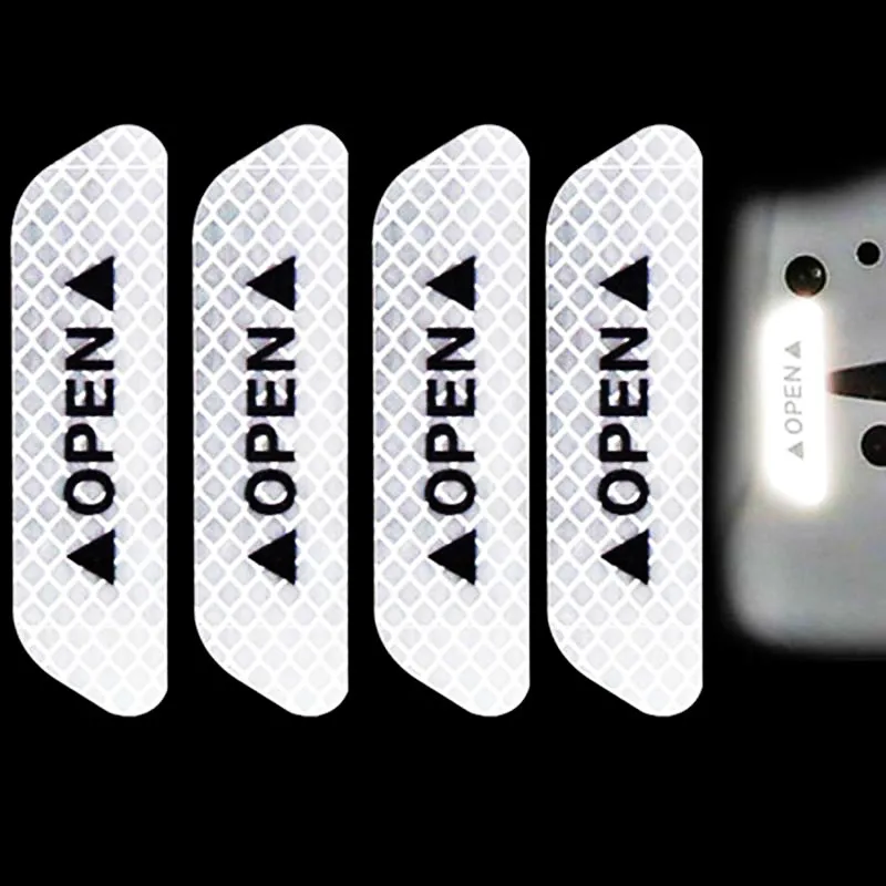 

4 шт., светоотражающие полосы для автомобильных аксессуаров