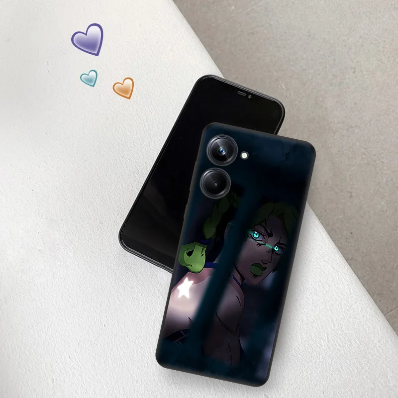 Черный матовый чехол для телефона Motorola Moto Edge 30 40 20 Pro G200 One Fusion JOJO's JOLYNE CUJOH Pixel 8a 7a 6a