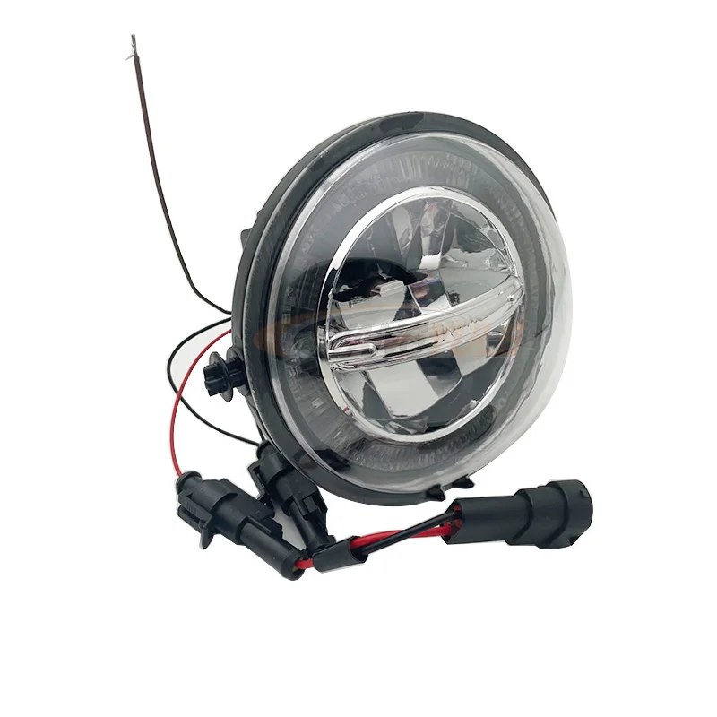 2 шт. светодиодные DRL дневные ходовые огни Halo кольцевые позиционные лампы для Mini