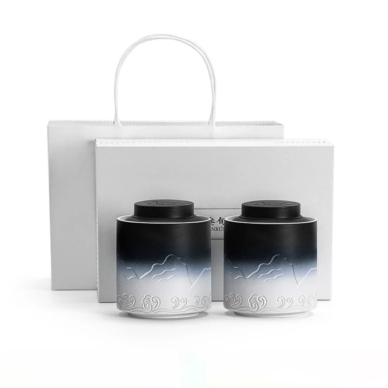 Sanxun Shanhaiguan банка для чая Бытовая хранения влагостойкий орнамент чайный набор