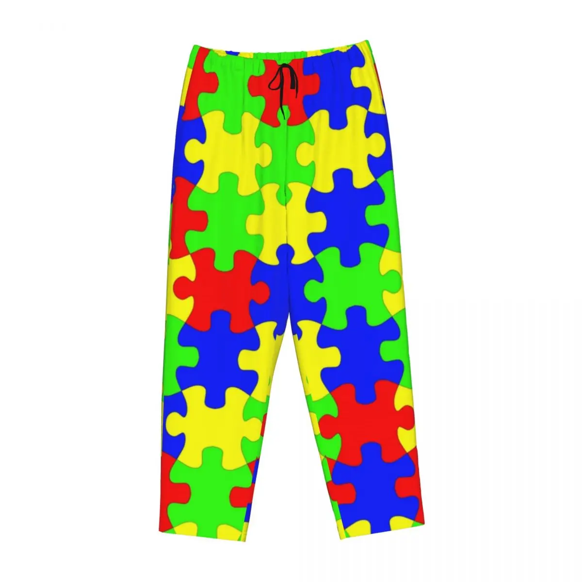 Пижамные штаны для осмотра аутизма одежда сна с эластичным поясом и карманами