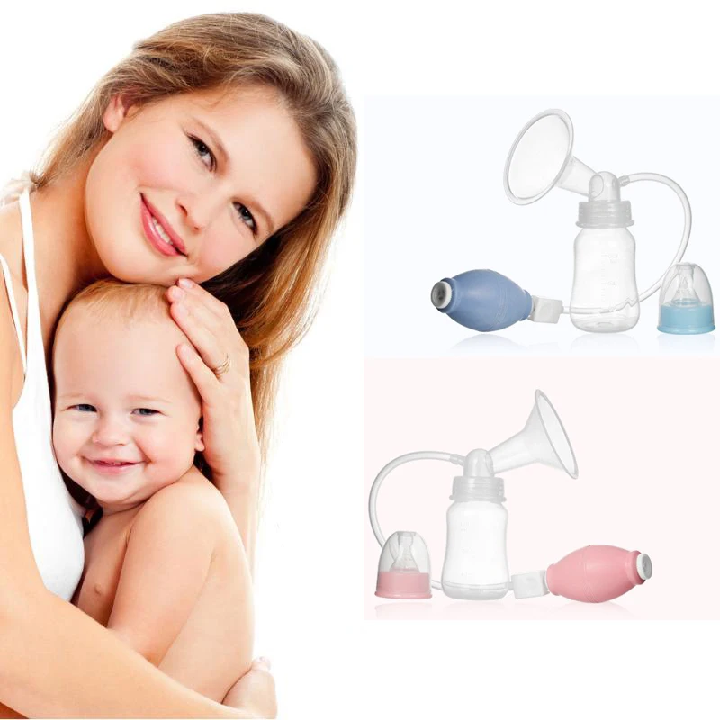 ZK50 strong baby breastfeeding manual breast pump baby pacifier super suction breast milk bottle hand pinch breast pump
