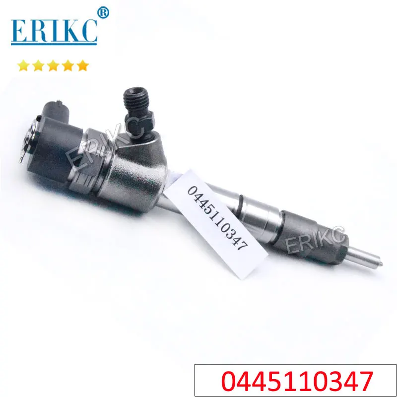 

ERIKC 0445110347 форсунка Форсунки дизельного топлива Inyector 0445 110 347 впрыск общей топливной магистрали 0 445 110 347 для 4D22E41000