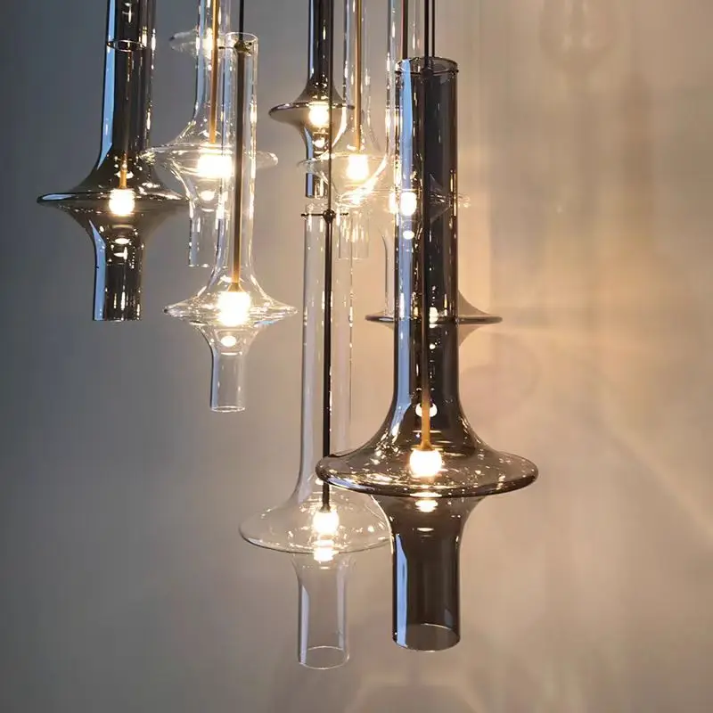 

Подвесной светильник ZAOXI из стеклянной трубки