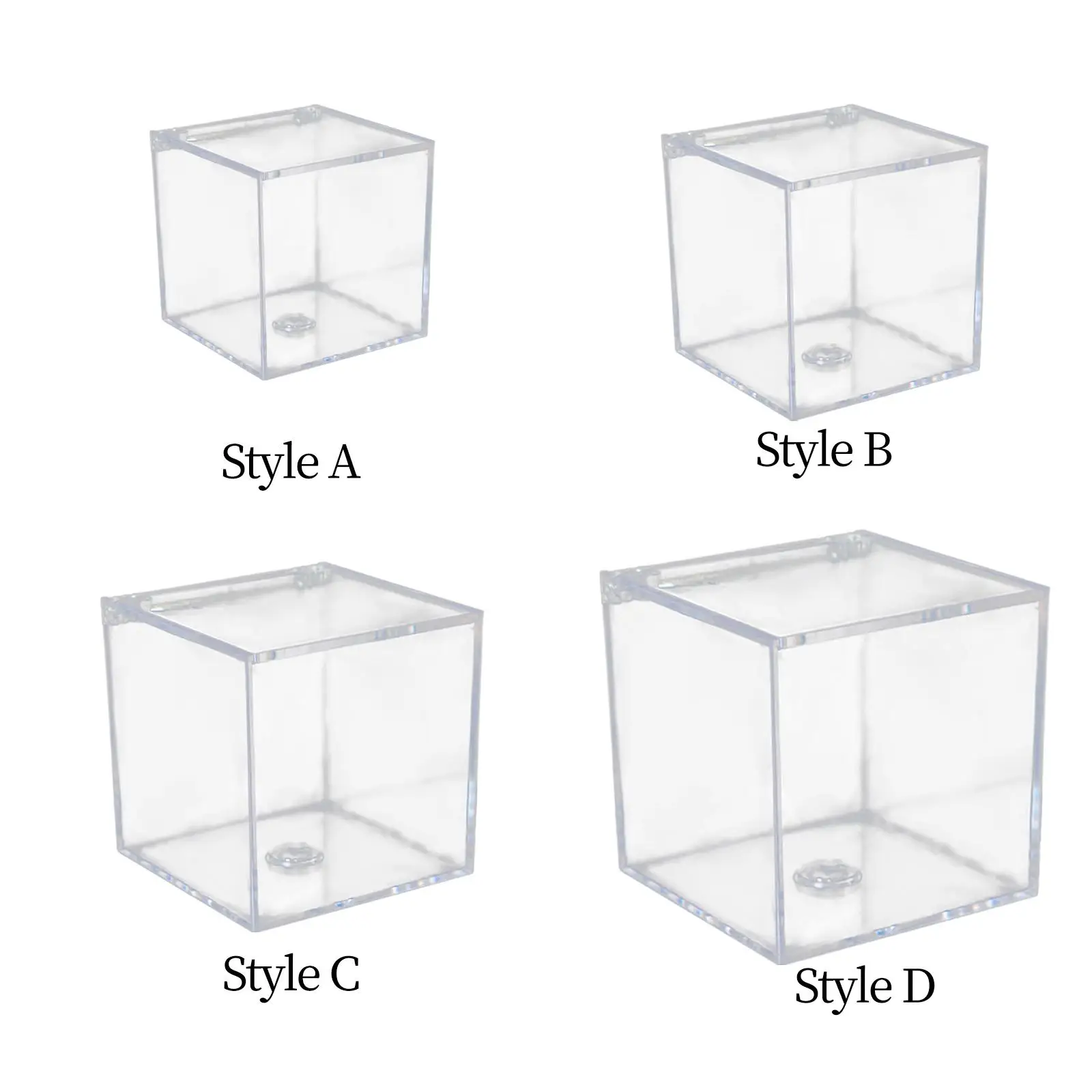 Storage Box Beads Storage Containers For Centerpiece Tiny Jewelry Home Gifts Decor