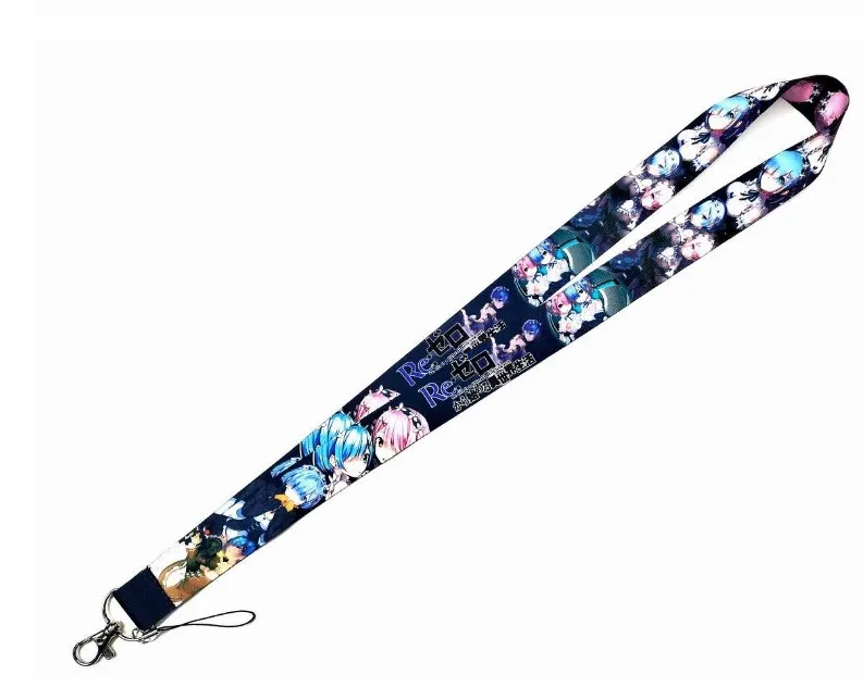 

New 20pcs Cartoon Anime Game Lanyard Keychain For Keys Badge ID Mobile Phone Key Rings Neck Straps Accessories