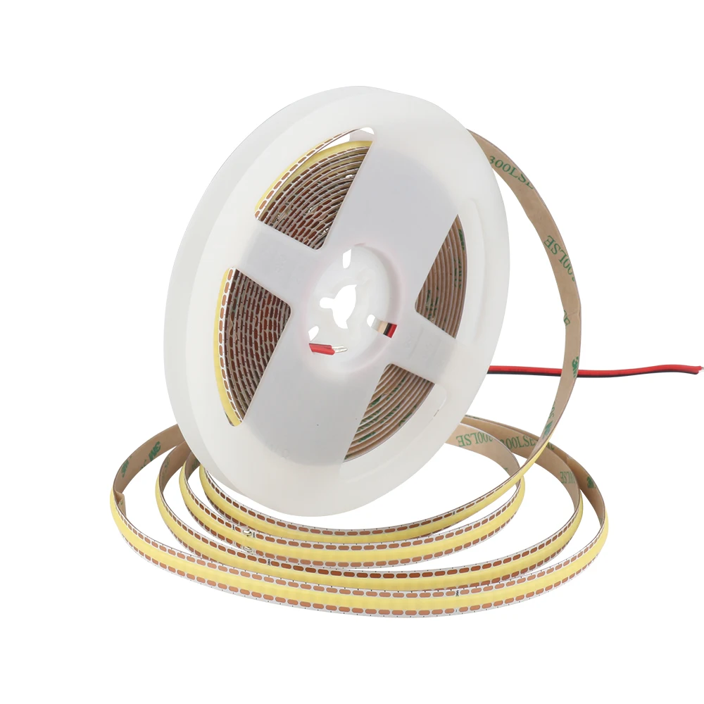 Светодиодные ленты COB премиум-качества затемняющие 480 светодиодов 8 мм гибкая