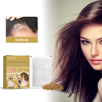 10pcsset shampoo powder smoothing non irritating moisturizing long lasting natural extract accelerate growth anti hair loss ori