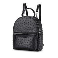 kexima hanlante new ostrich leather backpack female fashion female bag leisure female korea female backpack
