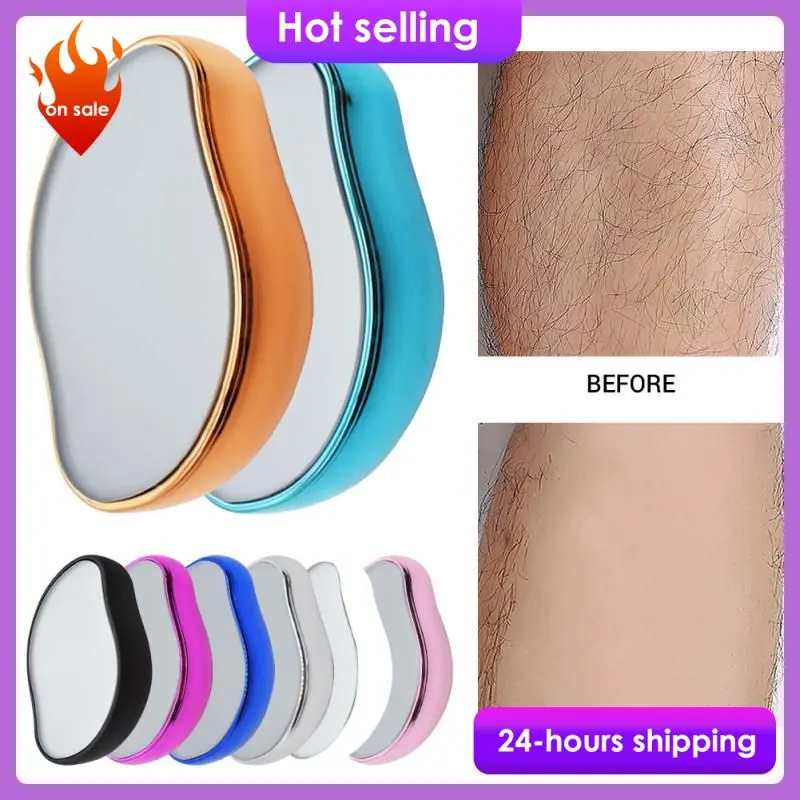 

2023 New Physical Hair Removal Painless Safe Epilator Easy Cleaning Reusable Body Beauty Depilation Tool Crystal Hair Eraser