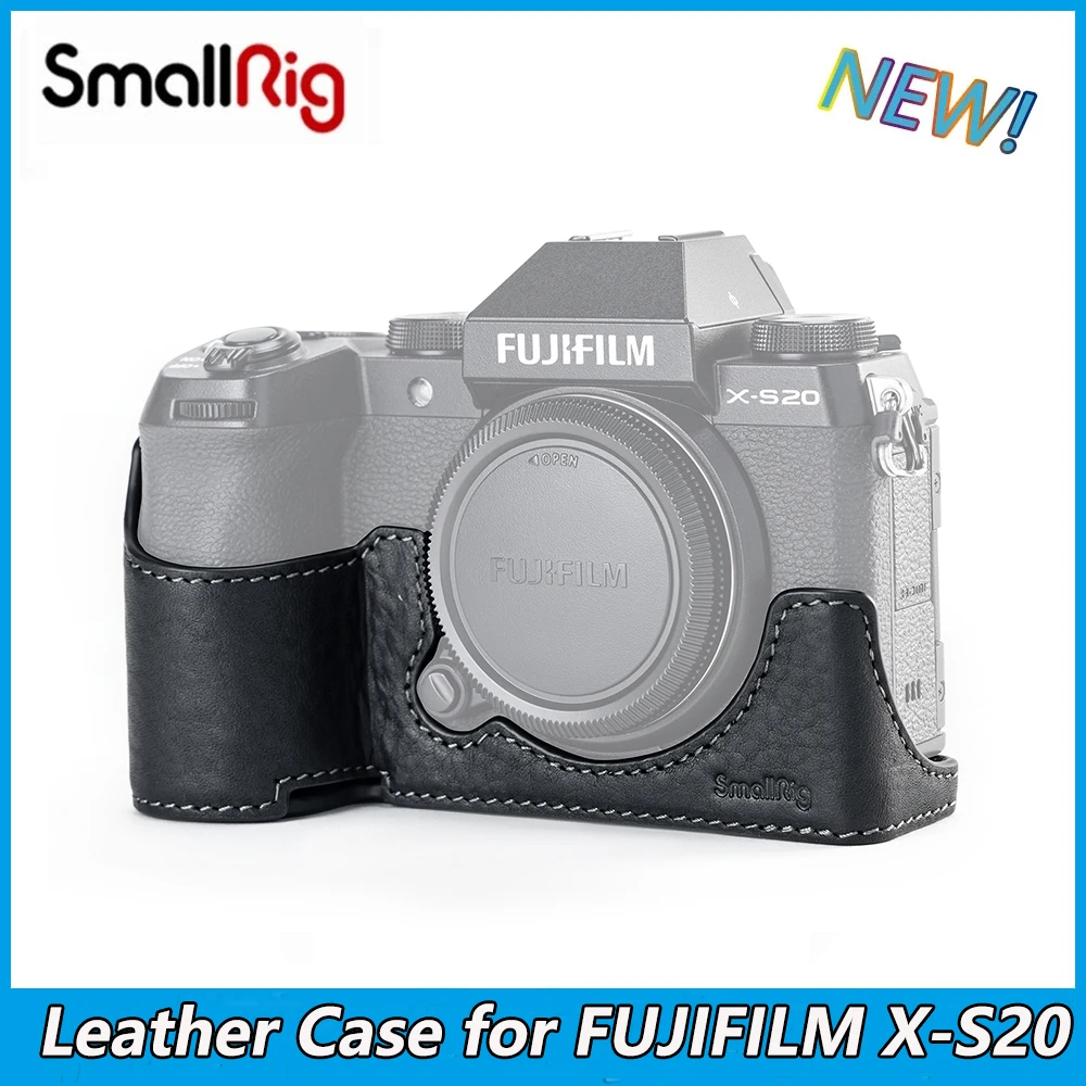 SmallRig для фотоаппарата FUJIFILM X-S20, кожаная фотосессия 4232, износостойкая и дышащая