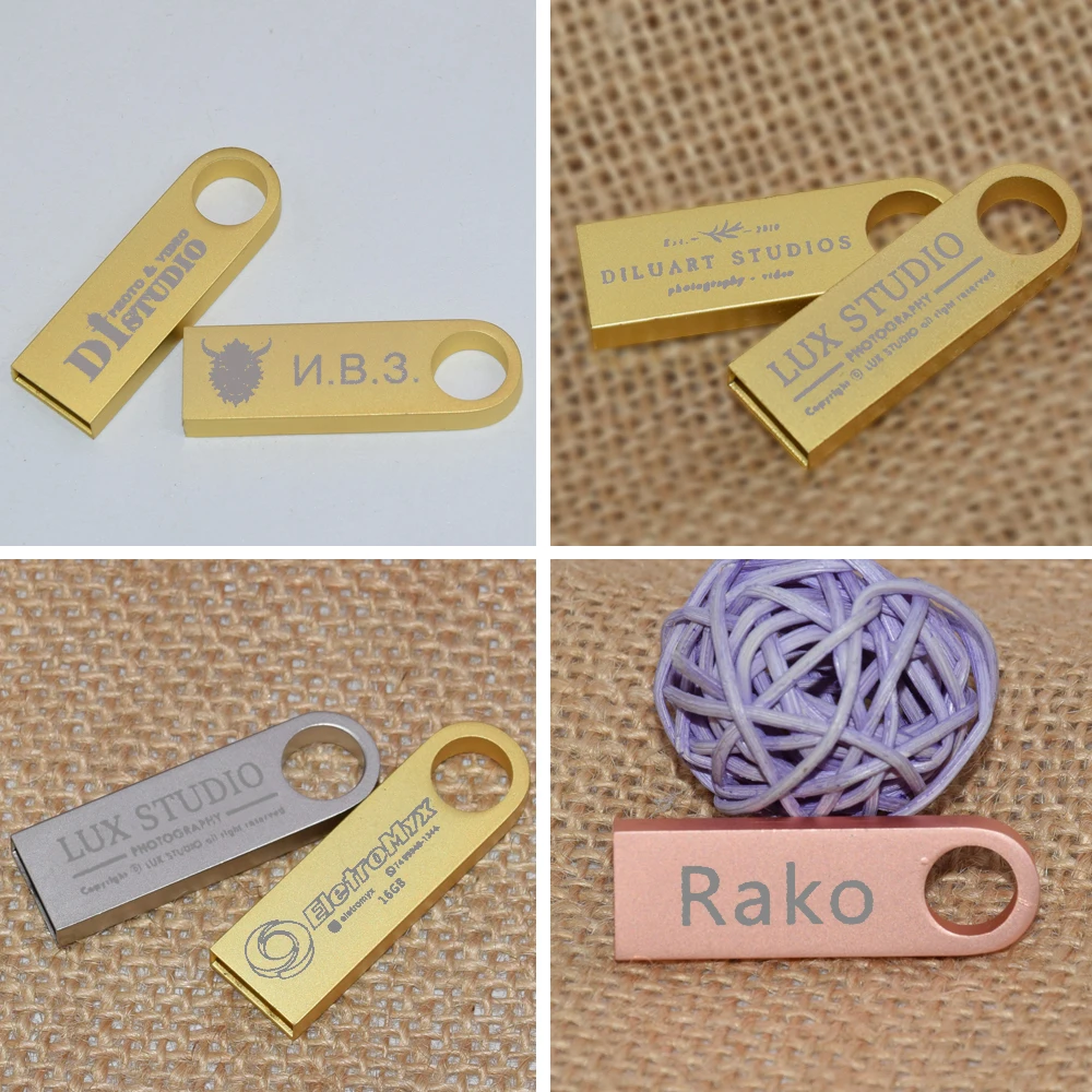 Фото USB-флеш-накопитель 10 шт./Лот, 64 ГБ, 32 ГБ, 16 ГБ, 8 ГБ, 4 Гб №3
