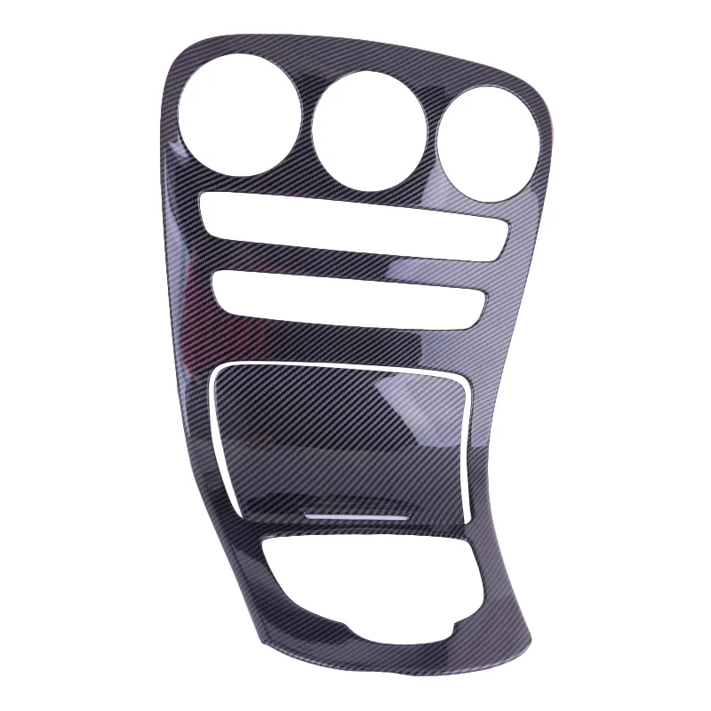 

Car Interior Center Console Gear Panel Cover Trim Set Fit for Benz C Class W205 GLC Class X253 2015-2017 2018 Carbon Fiber Style