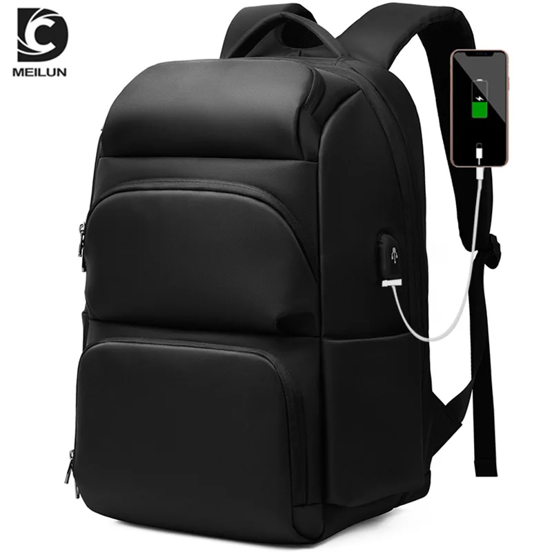 

15" 16 17 inch Laptop Backpack For Asus Acer Lenovo USB Charge Computer Business Backpacks Anti-theft Waterproof Men Women Bags