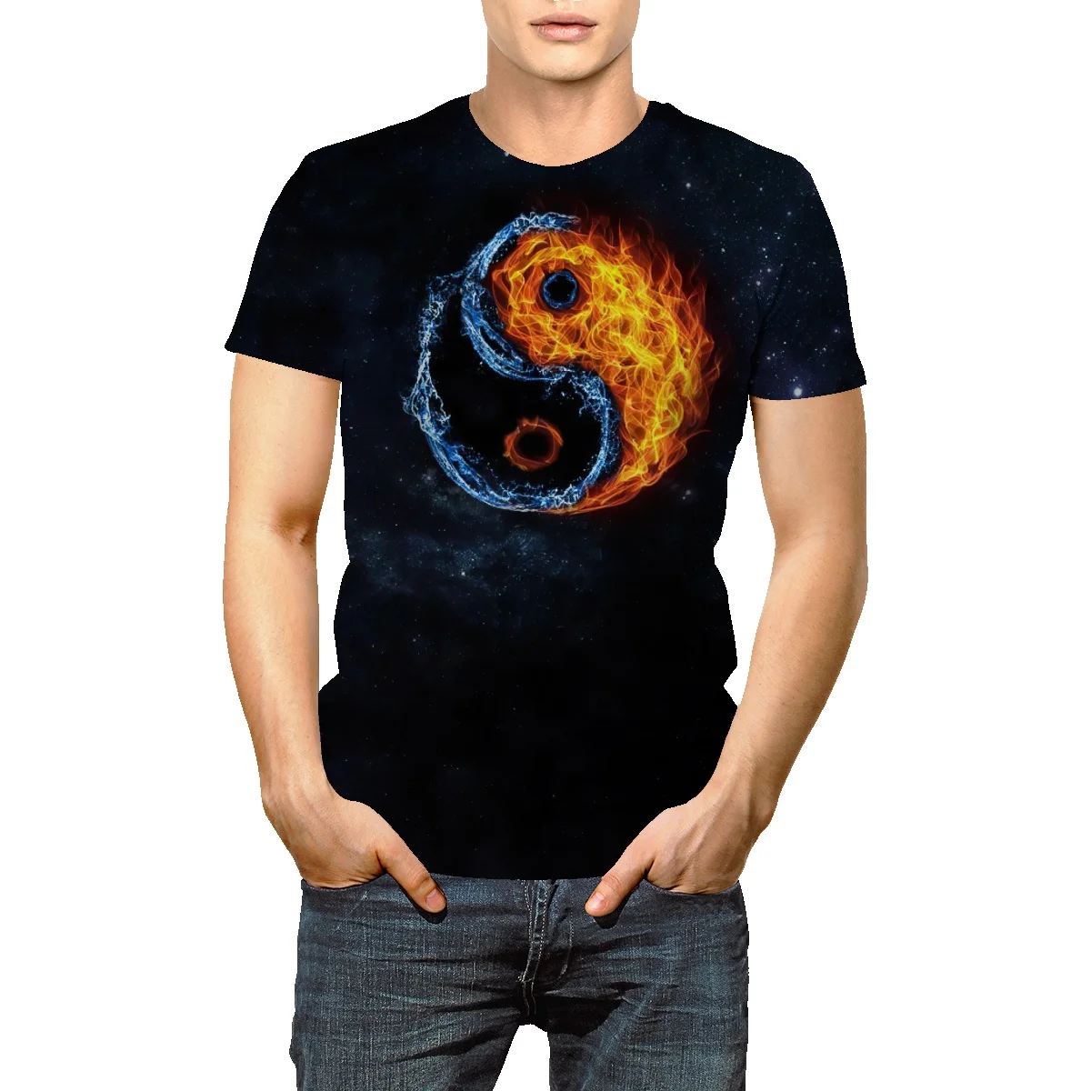 

Мужская свободная футболка с короткими рукавами, футболка большого размера с короткими рукавами для пары, новинка 2022