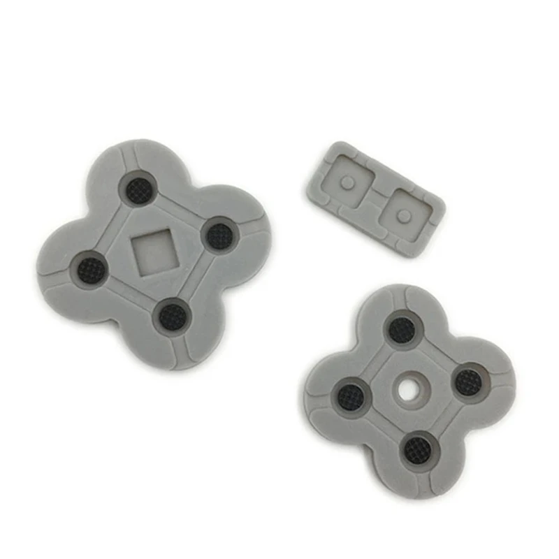 

R91A проводящая резиновая прокладка, мягкая силиконовая клейкая кнопка для ключей, набор, запасная часть для ремонта, Для NDSL NDS Lite Game
