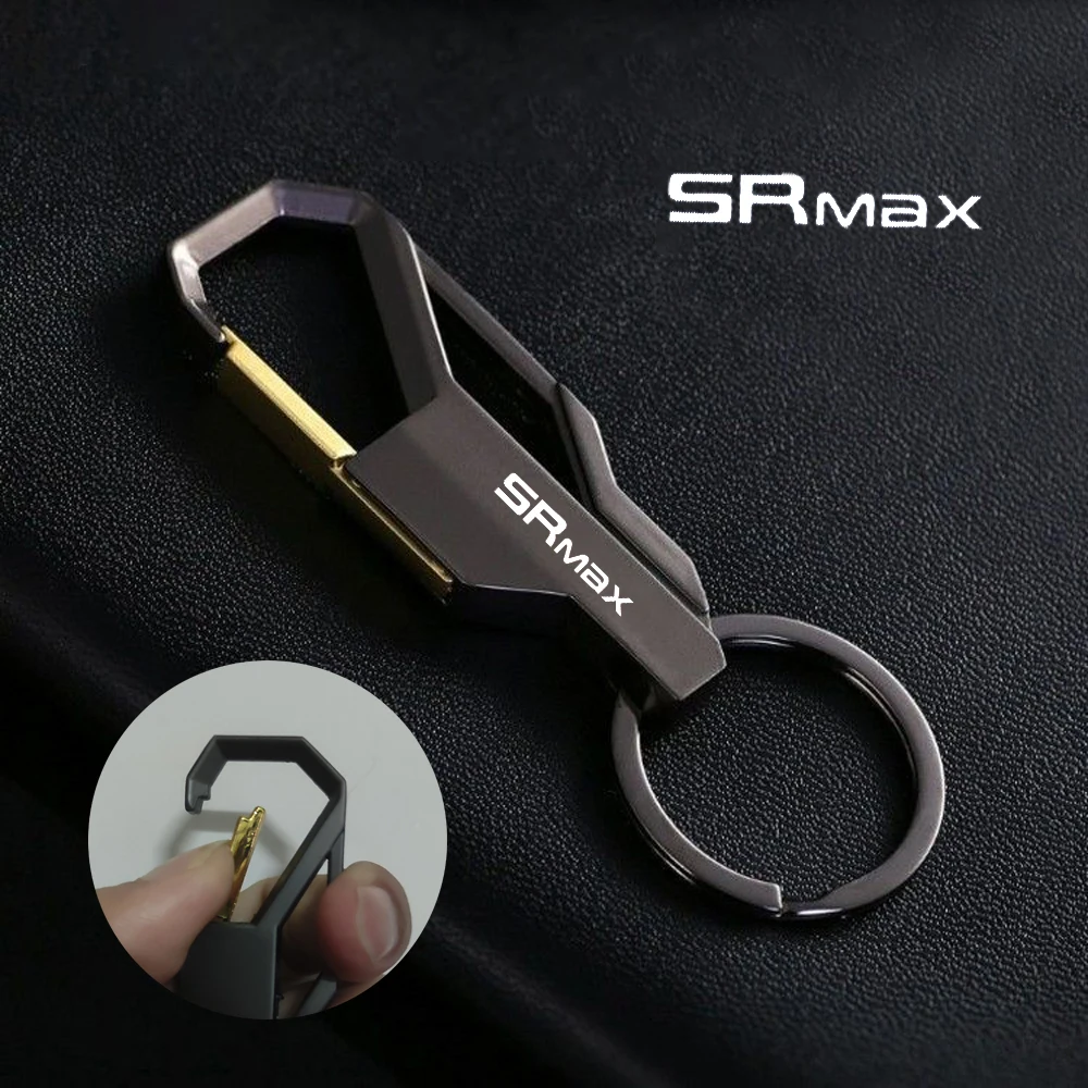 

SRMAX250 SRMAX300 Motorcycle Keychain Accessories Waist Hanging Keyring Metal Key Chain For Aprilia SRMAX 250 300 SR MAX 250 300