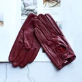 Женские кожаные перчатки Bickmods