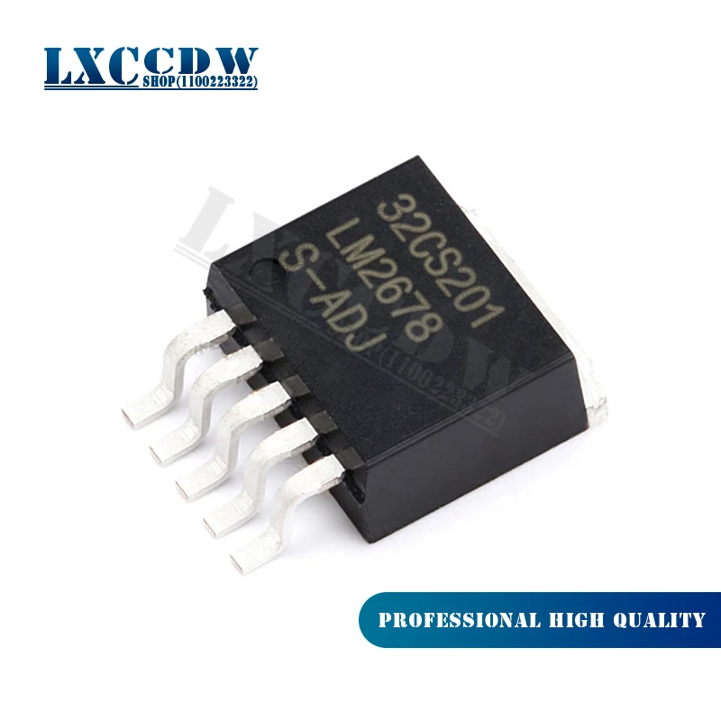 5PCS LM2678S-ADJ LM2678 LM2678-ADJ TO263 LM2678SX-ADJ TO-263