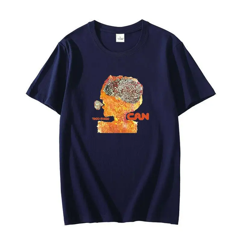 

Can Tago Mago German Krautrock Retro graphic t shirts Summer Pure Cotton short sleeve t-shirts Harajuku Tees Tops Men's clothing