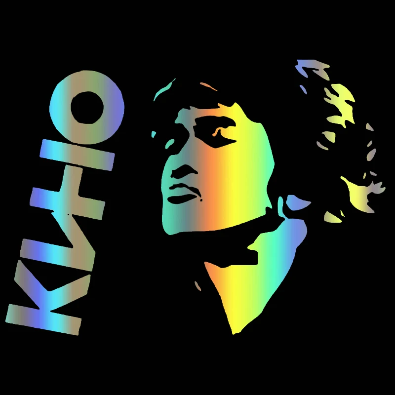 

No Background Car Sticker Viktor Tsoi (Movies) Vinyl Decal Car Auto Stickers for Car Bumper Window