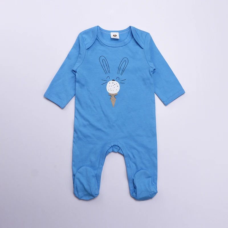 Детский комбинезон детская одежда с длинным рукавом 100% хлопок детский мороженое