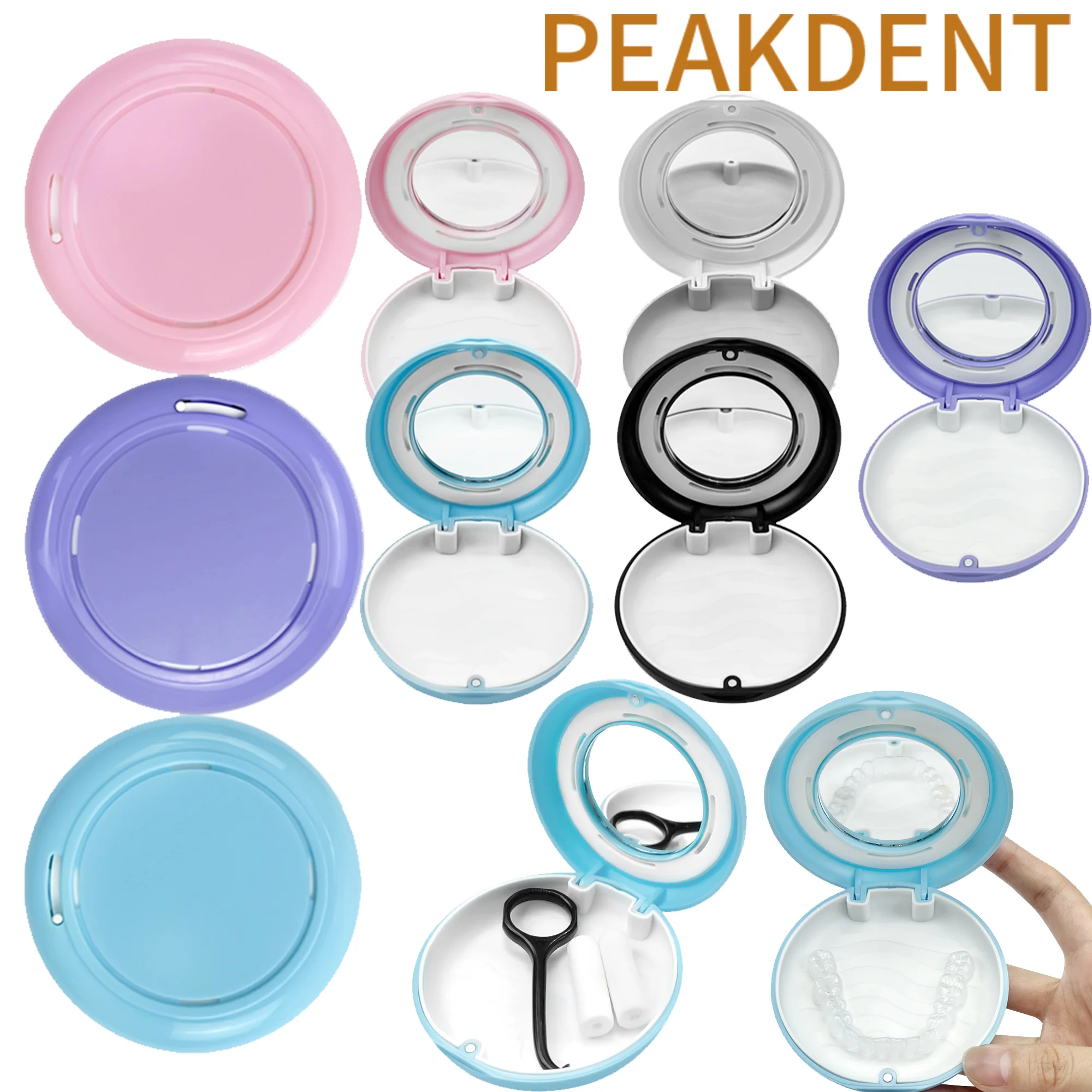 Портативная детская Ортодонтическая Защита рта с зеркальным отверстием для