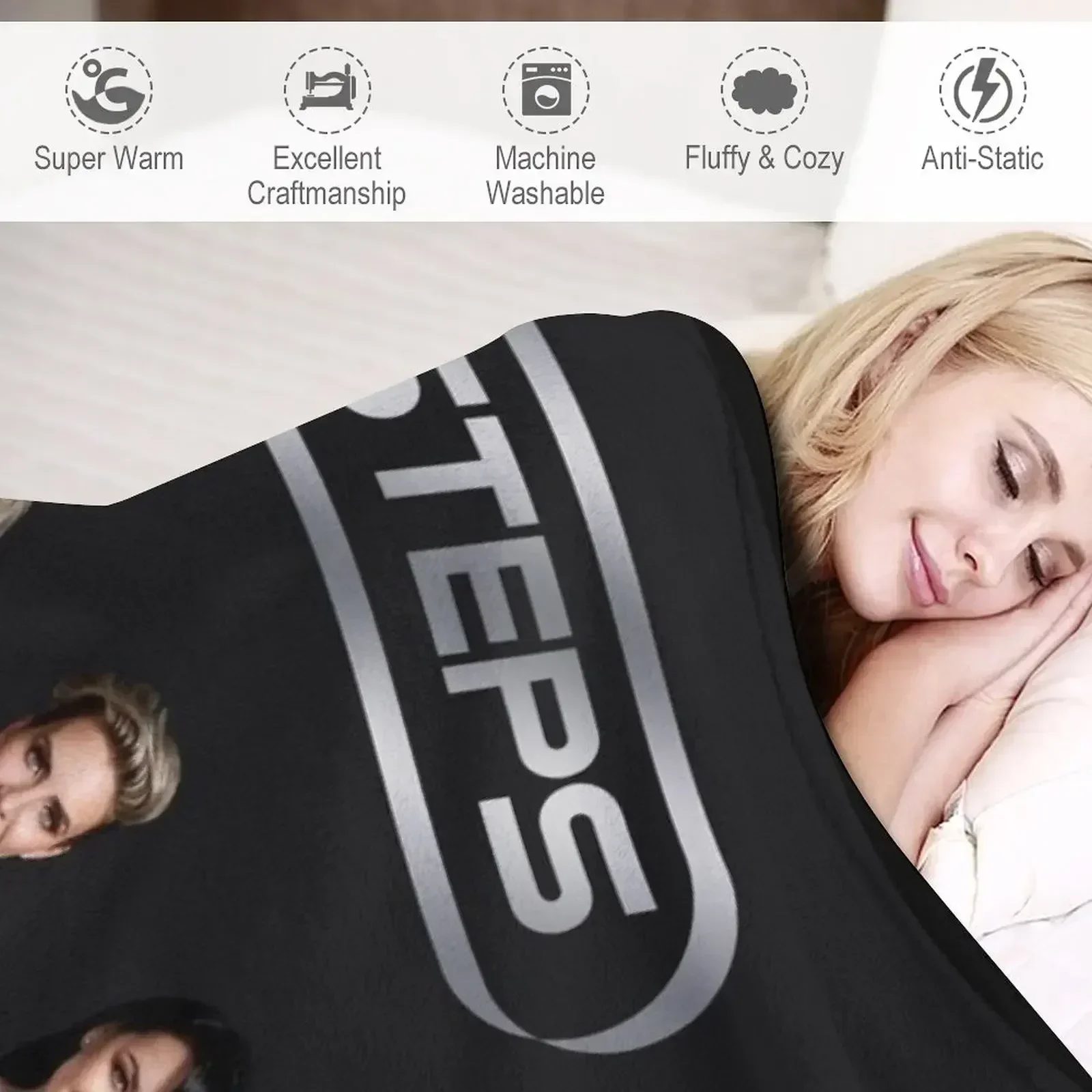 Ступеньки Tears On The Dancefloor Альбом Плед Мягкие плед Декоративные одеяла для диванов