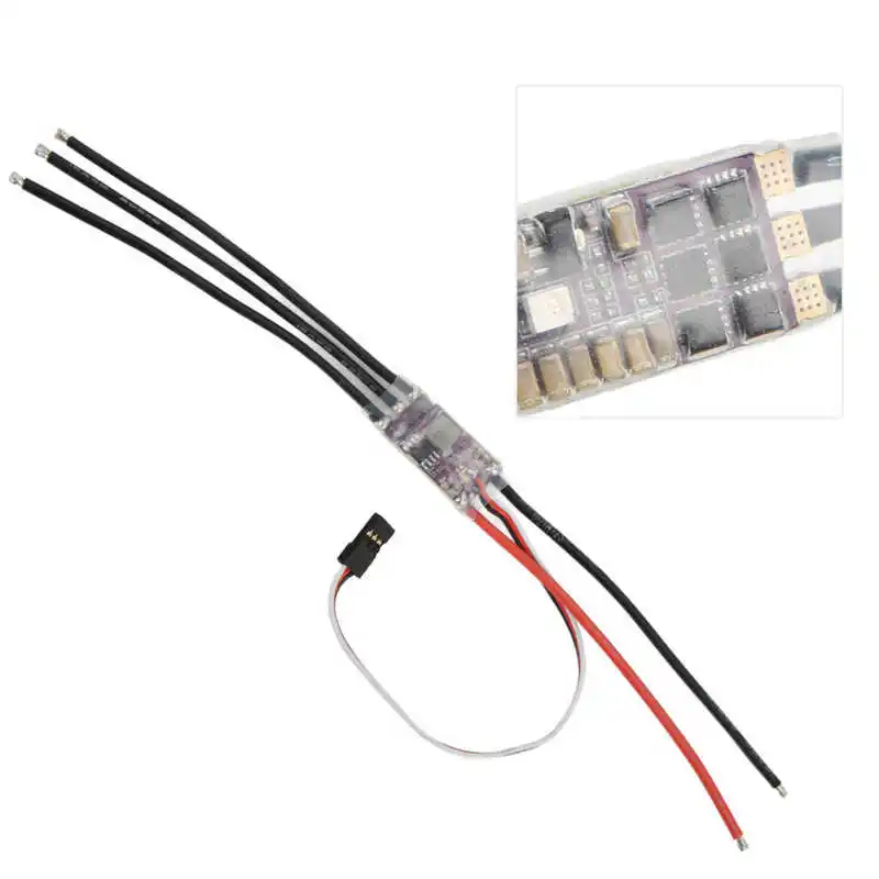 Бесщеточный Электрический регулятор скорости RC 3 ‑ 6S 30A ESC легкий и мощный