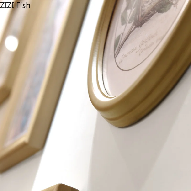 15 шт.-набор деревянная роспись подвесные настенные украшения картина с животным