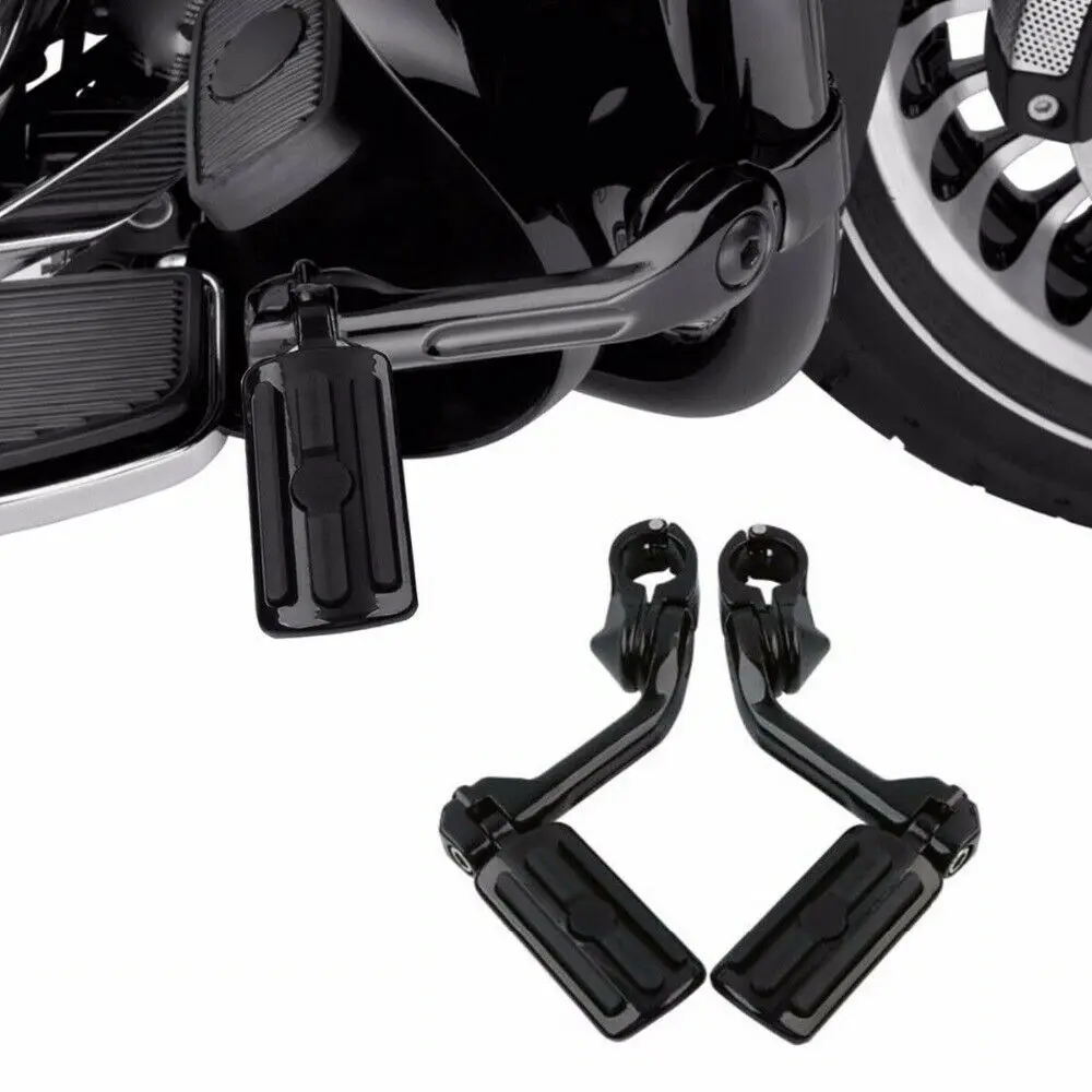 Подножки для мотоцикла, шоссе, подножки для Harley Davidson Road Street Glide FLHX XL 883 1200 Dyna Custom, педаль защиты двигателя
