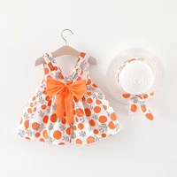 girls dresses 2022 summer printed short sleeve dresses baby princess dresses 0 1 2 3 4 years old girls baby dresses