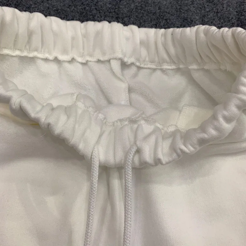 Спортивные брюки Kanye West в стиле хип-хоп Свободные повседневные хлопковые с