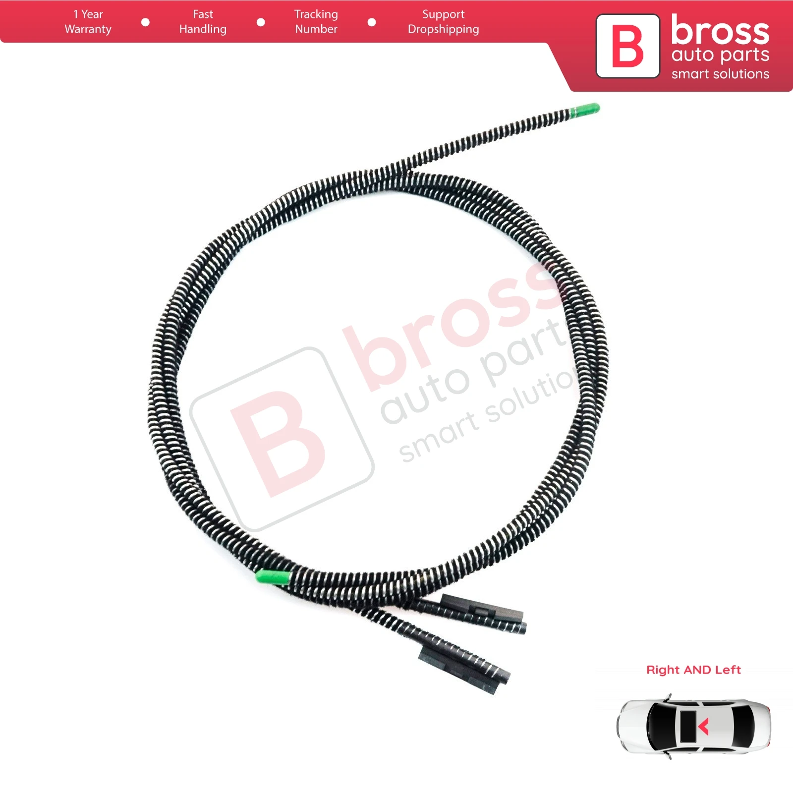 

Панорамный направляющий трос BSR577 A2056362731, левый и правый для Mercedes BENZ C W205 GLA 220 CDI