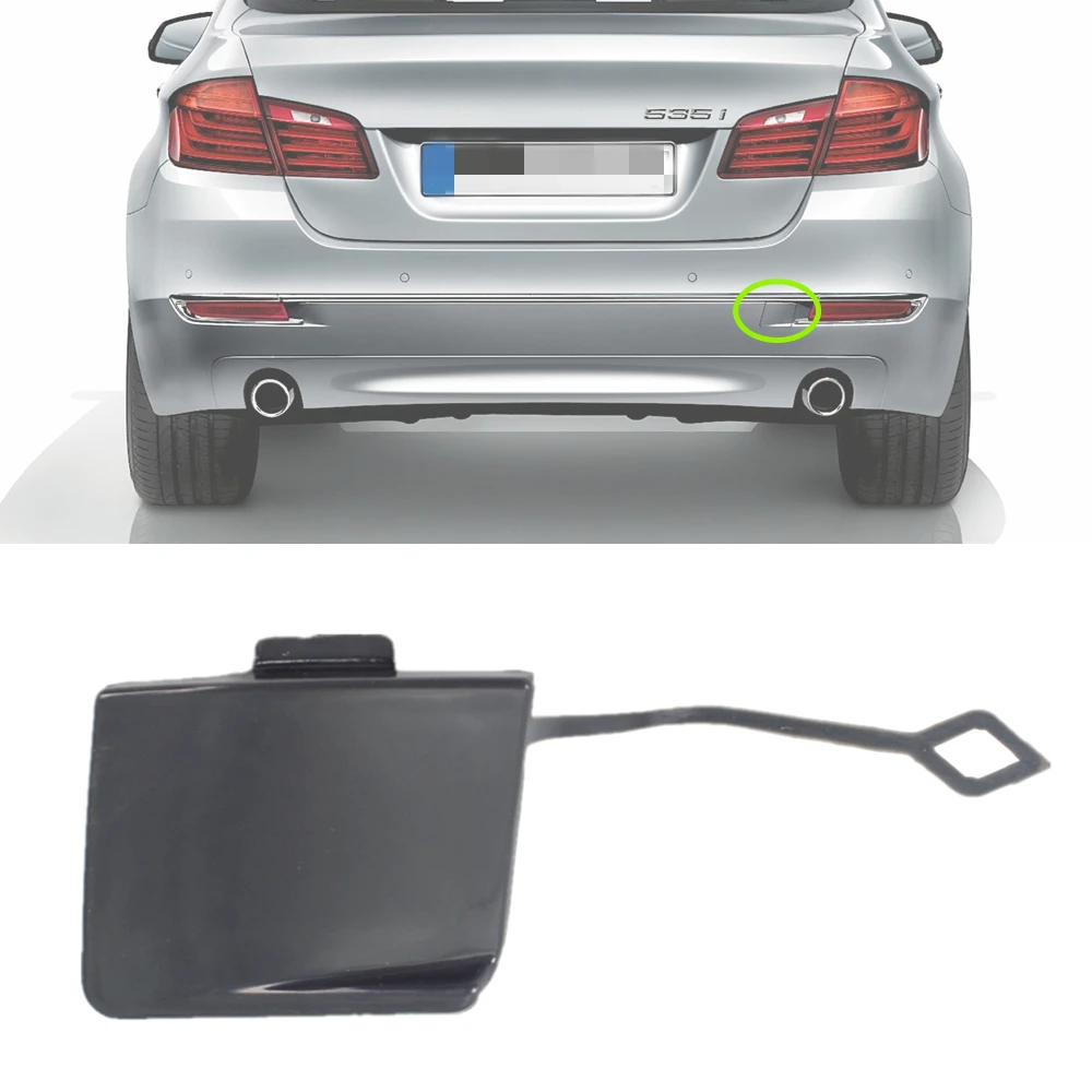 

For BMW F10 LCI 2013 2014 2015 2016 Rear Bumper Tow Eye Trim Cap Cover 51127332777