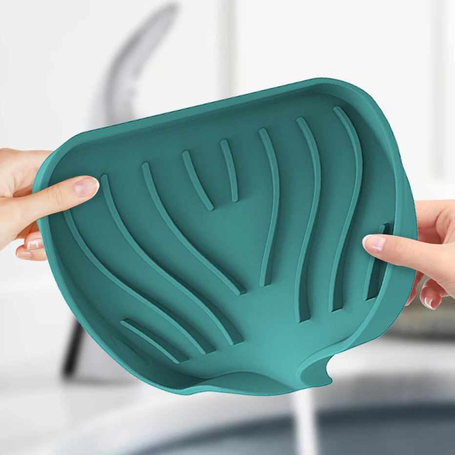 Впитывающий Коврик для кухонного смесителя брызговик раковины силиконовый