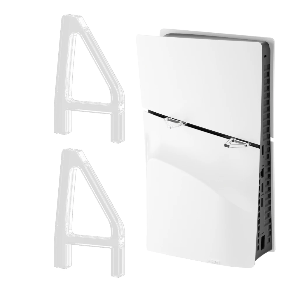 Держатель для игровых консолей с нескользящей основой, горизонтальная подставка, совместим с PS5 Slim, аксессуары для игровых консолей