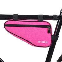 multifunctional bicycle bag easy to install front tube frame bag mtb bike saddle bag panniers mountain bicycle accessories
