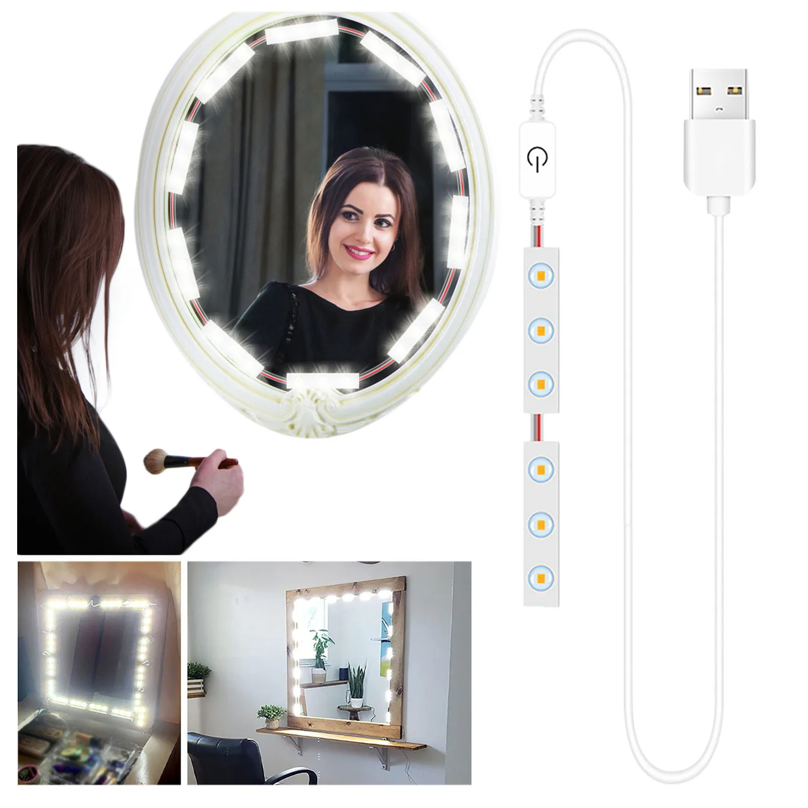 Vanity Dimming USB Front Light Light Table Stepless Dressing