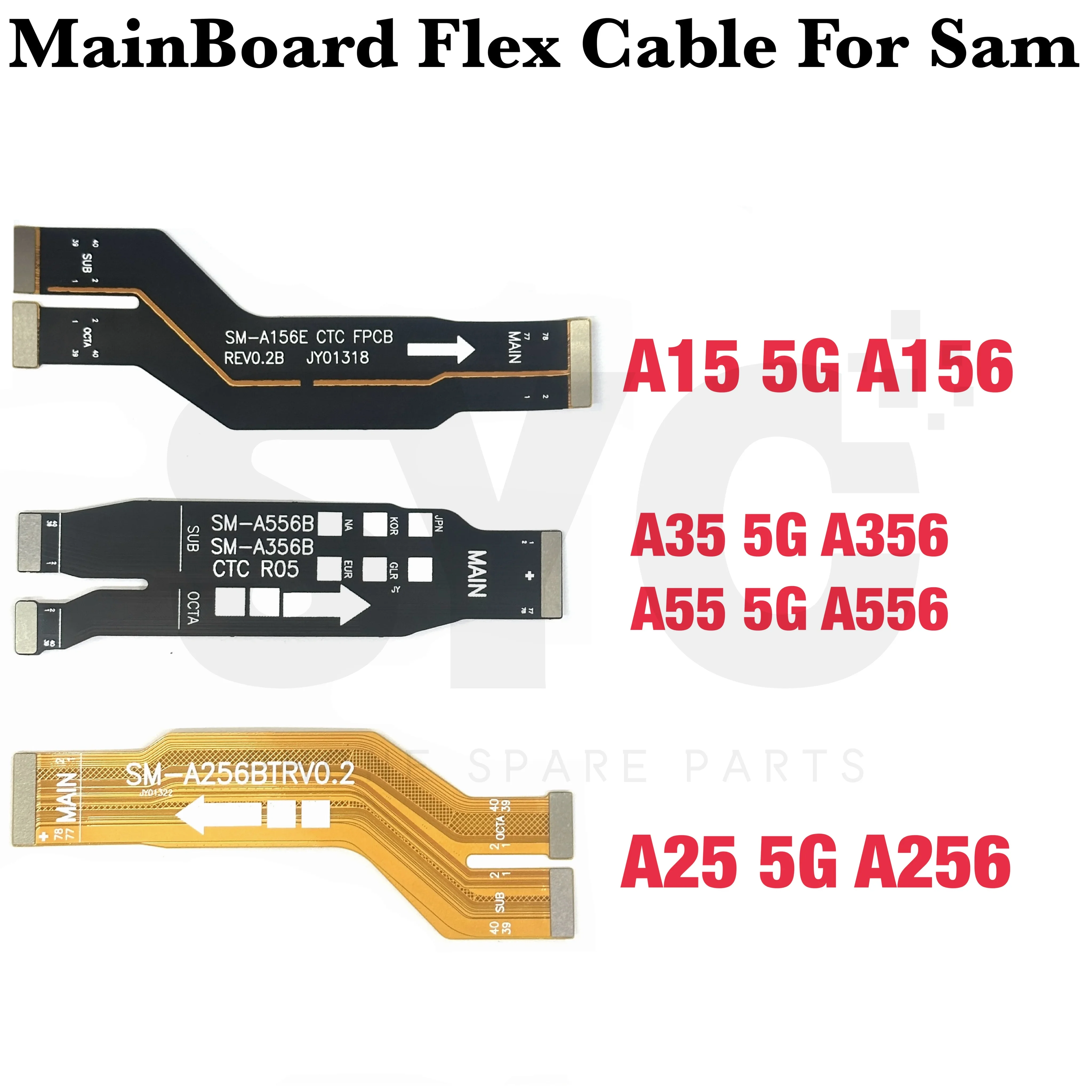 5 шт. детали для материнской платы Samsung A55 A25 A15 A35 5G A356B A556B A156B A256B