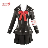 sbluucosplay vampire knight cosplay costume dress yuki cross whiteblack uniform customized size free shipping
