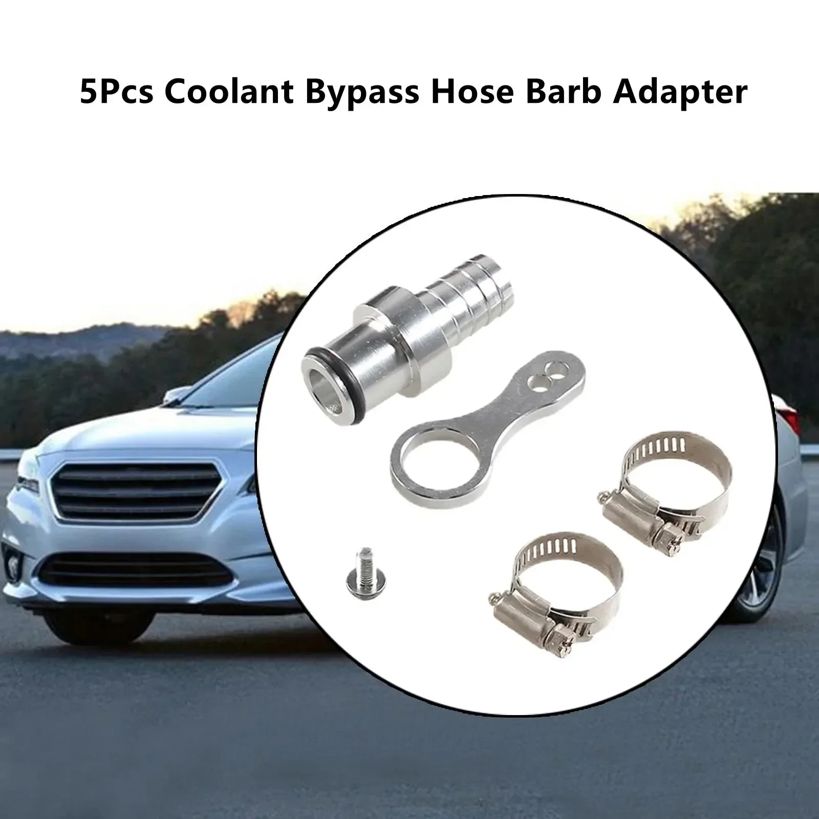 Обновленный Алюминиевый адаптер охлаждающей жидкости для автомобильного