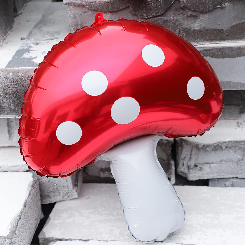 

Фольгированный шар красный гриб 1 шт.