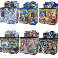 pok%c3%a9mon game card pokemon shinny english spanish game cards box sun moon evolution booster box chilling reign toy kid