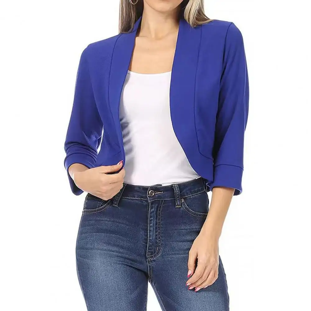

3/4 Sleeves Women Blazer jacket women Temperament Cardigan Slim Fit Commuting Office Lady Autumn Suits Coat blazer women 2022
